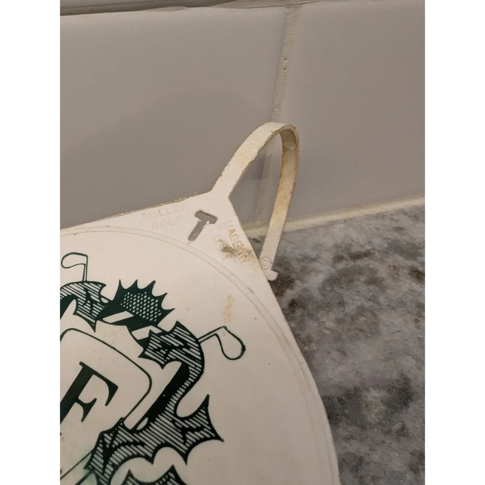 Vintage Forsgate Country Club New Jersey Golf Bag Luggage Tag